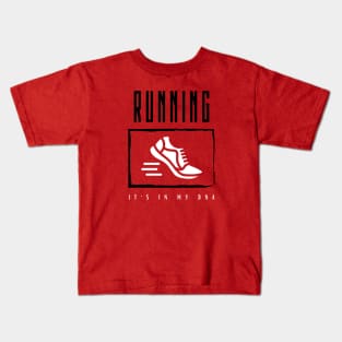 Running It's in my DNA Kids T-Shirt